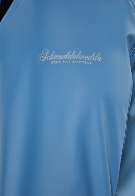 Schmuddelwedda Regenmantel Herren Stahlblau - Image 5