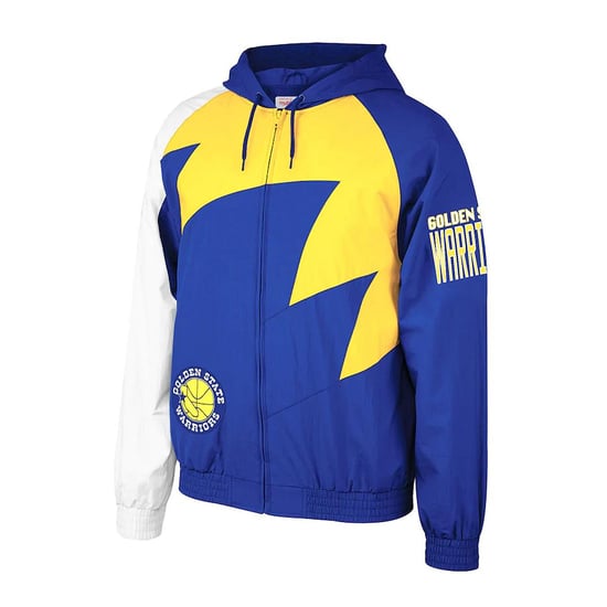 Mitchell & Ness Golden State Warrior Mens Track Jacke - Image 1
