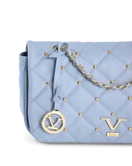 V Italia Womens Handbag M392 Sauvage Celeste