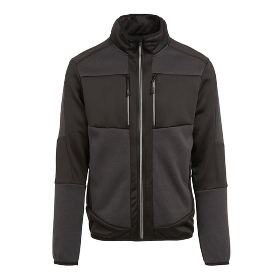 Regatta Unisex Adult E-Volve Knitted Stretch Midlayer (Ash/Black)