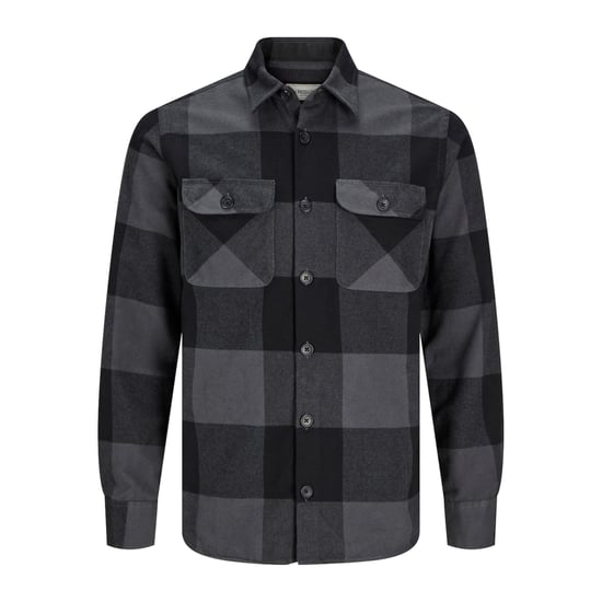 Produkt Dean Check Overshirt  Grau - Image 1