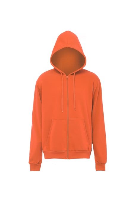 Mo Kapuzenjacke Herren orange - Image 1