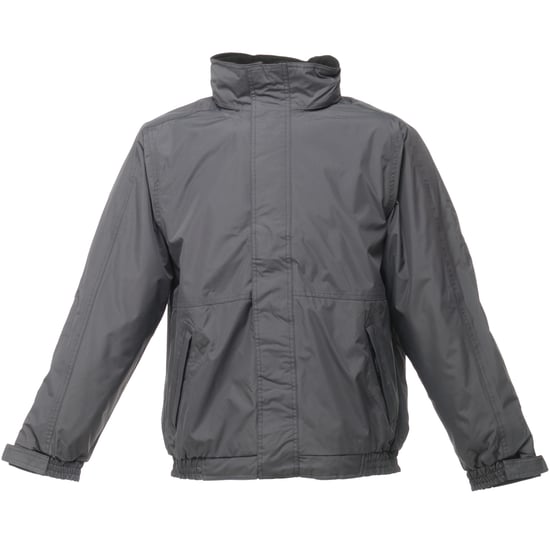 Regatta Mens Dover Waterproof Windproof Jacket (Seal Grey/Black)