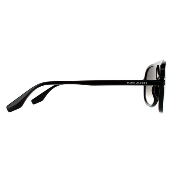 Marc Jacobs Aviator Mens Black Brown Gradient Sunglasses