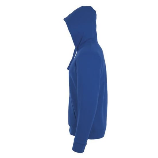 SOLS Herren Stone Zip Up Plain Hoodie (Königsblau) - Image 3