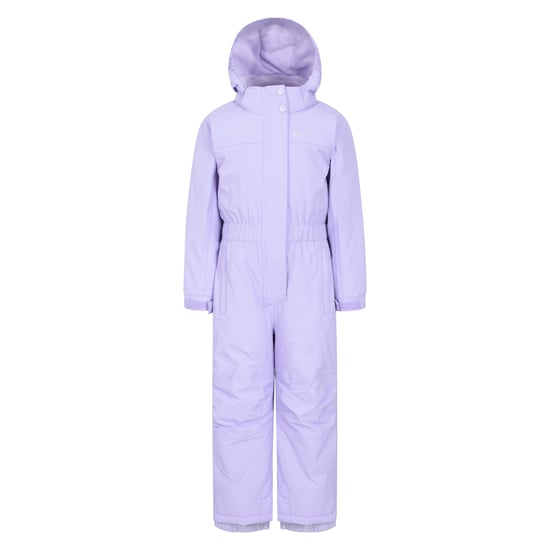 Mountain Warehouse Childrens/Kids Cloud All In One Waterproof Snowsuit (Light Purple) - Image 1