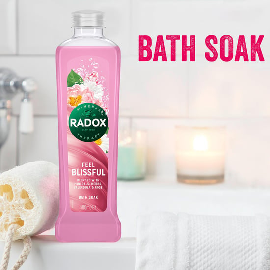 Radox 100% Nature Inspired Fragrances Bath Soak Feel Blissful, 500ml