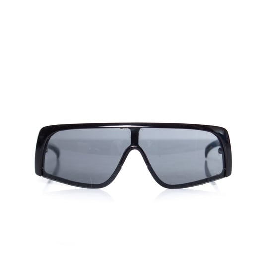 Schwarze futuristische Sonnenbrille. - Image 1