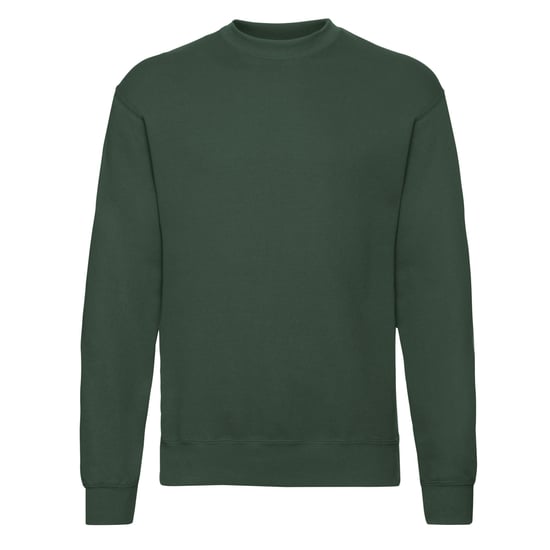 Fruit Of The Loom Herren Klassik Drop Schulter Sweatshirt (Flaschengrün) - Image 1