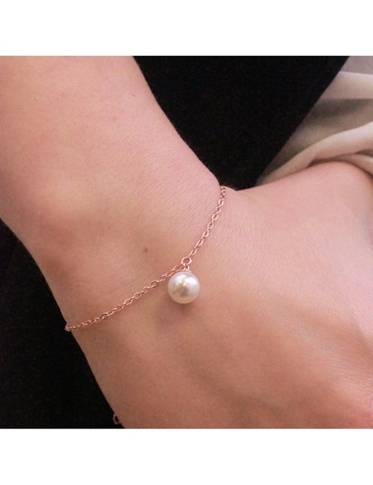 Vollmond Kristall Perlenset - Rose Gold und Kristall - Image 6