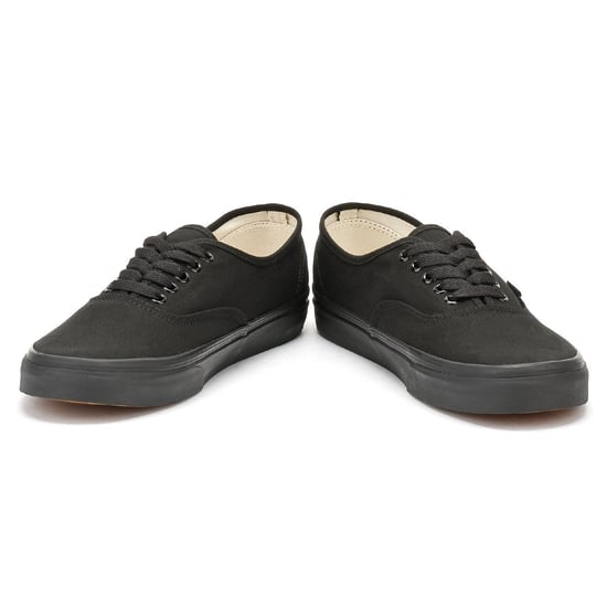 Vans Authentic Unisex True Schwarz Segeltuch Skatetrainer - Image 5