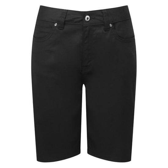 Premier Damen/Herren Chino-Shorts (Schwarz) - Image 1