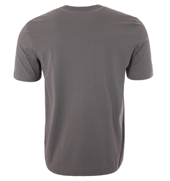 BOSS Centre Logo Sustainable Relaxed Fit T-Shirt - Grey