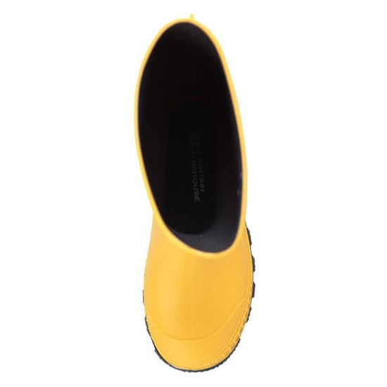 Mountain Warehouse Childrens/Kids Plain Wellington Stiefel (Gelb) - Image 4