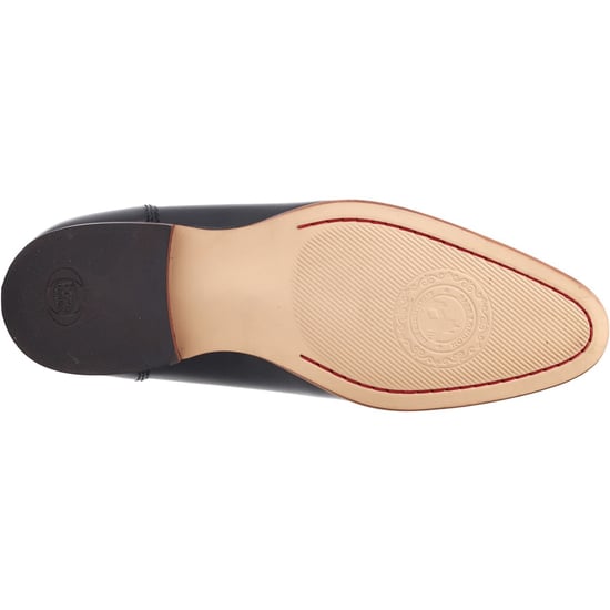 Base London Bruno Leder Herren schwarze Mokassins - Image 3