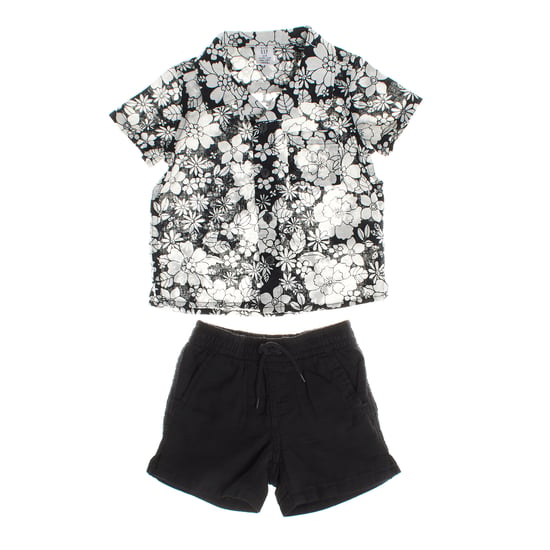 Short sleeve shirt set 599614 baby boys