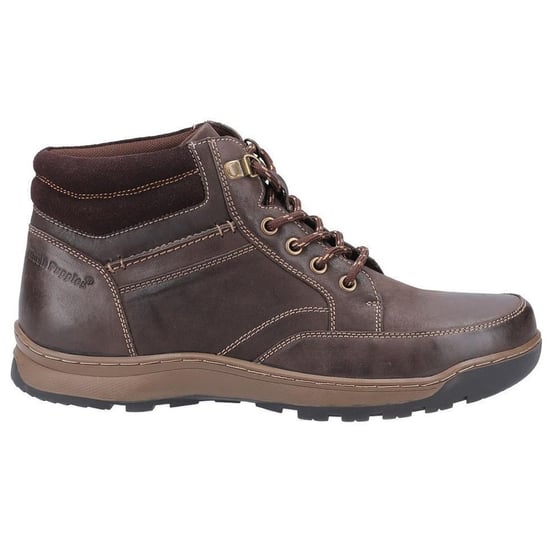 Hush Puppies Herren Grover Lederstiefel (Braun) - Image 3
