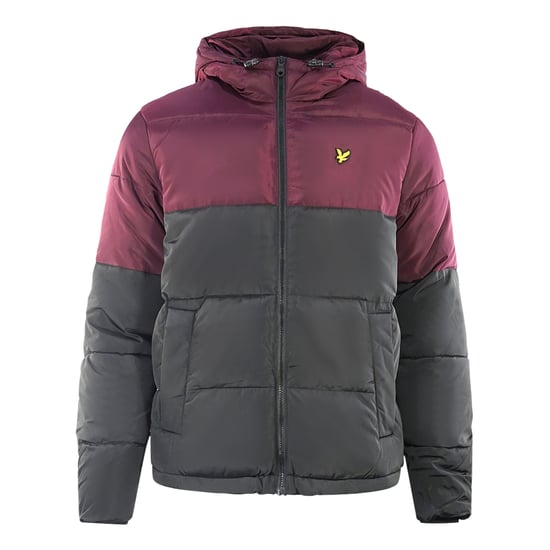 Lyle & Scott Colourblock-Pufferjacke Schwarz - Image 1