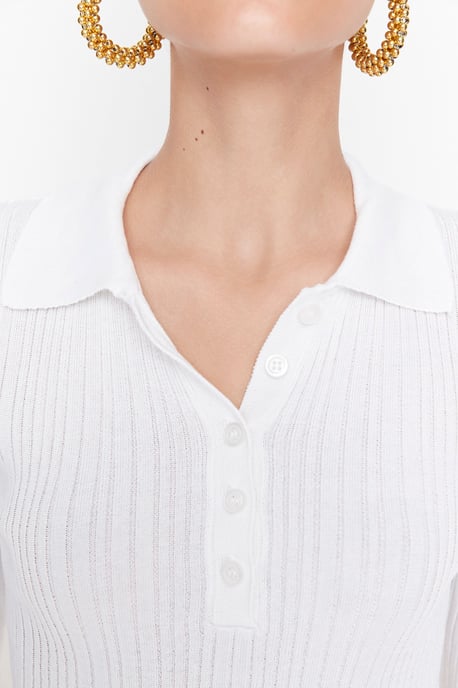 Trendyol Femmes Chemise polo Chandail - Image 4