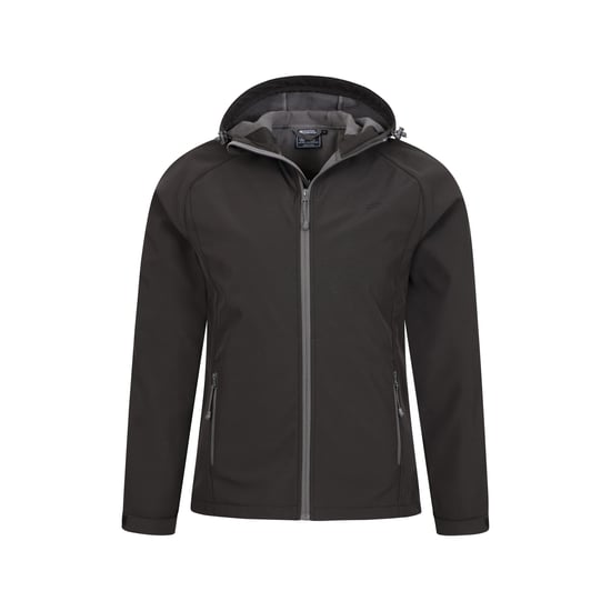 Mountain Warehouse Mens Exodus Waterproof Soft Shell Jacket (Black)