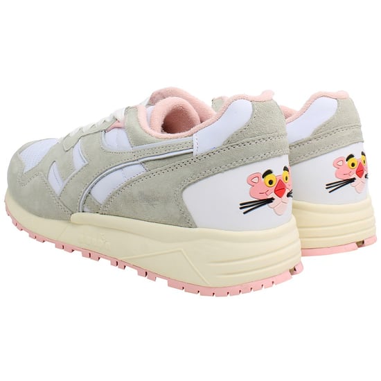 Diadora LC23 N9002 Herren-Sneaker in Weiß/Rosa - Image 5