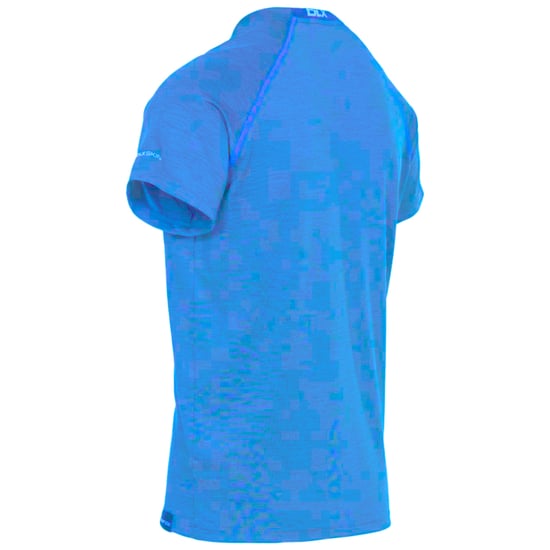 Trespass Herren Loki Sport T-Shirt (blau meliert) - Image 2