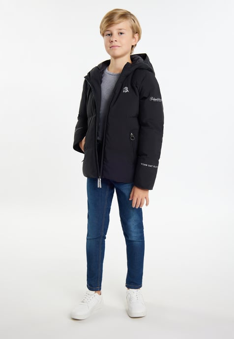 Schmuddelwedda Anorak + Tagesrucksack - SET Jungs Schwarz - Image 2