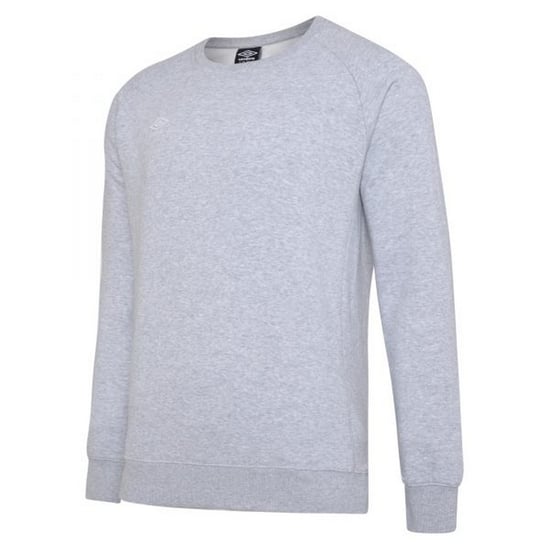 Umbro Mens Club Leisure Sweatshirt (Grey Marl/White)