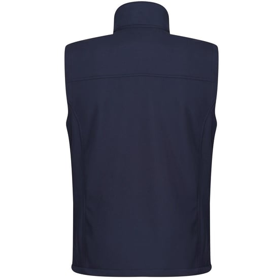 Regatta Mens Flux Softshell Bodywarmer / Sleeveless Jacket Water Repellent And Wind Resistant (Navy /Navy)