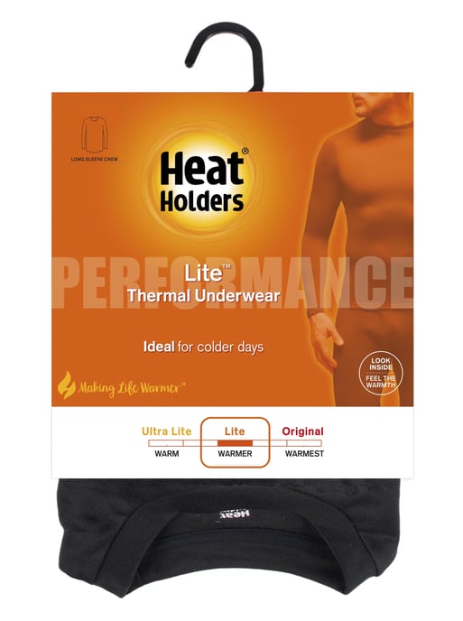 Heat Holders - Herren Langarm-Thermo-Top | Fleece gefüttert | Base Layer - X-Warm - Lite - Image 2