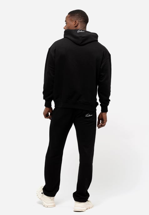 Tom Barron Men's Embroidered Badge Casual Tracksuit Oversize