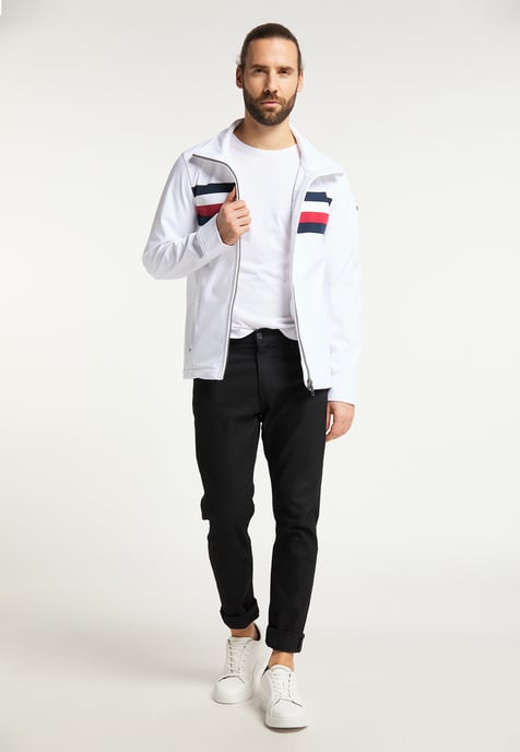 Dreimaster Funktionsjacke Herren weiss nachtblau - Image 2