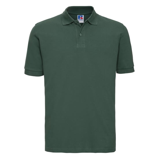 Russell Herren Polo-Shirt, Kurzarm (Flaschengrün) - Image 1