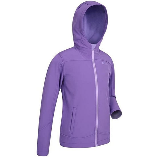 Mountain Warehouse Childrens/Kids Exodus Wasserfeste Soft Shell Jacke (Lila) - Image 4