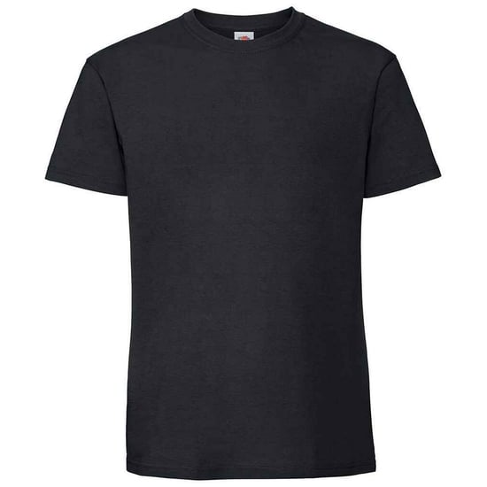 Fruit Of The Loom Herren Premium T-Shirt (Schwarz) - Image 1