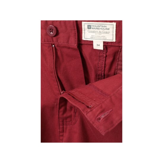 Mountain Warehouse - "Lakeside" Cargo-Shorts für Herren (Burgunderrot) - Image 5