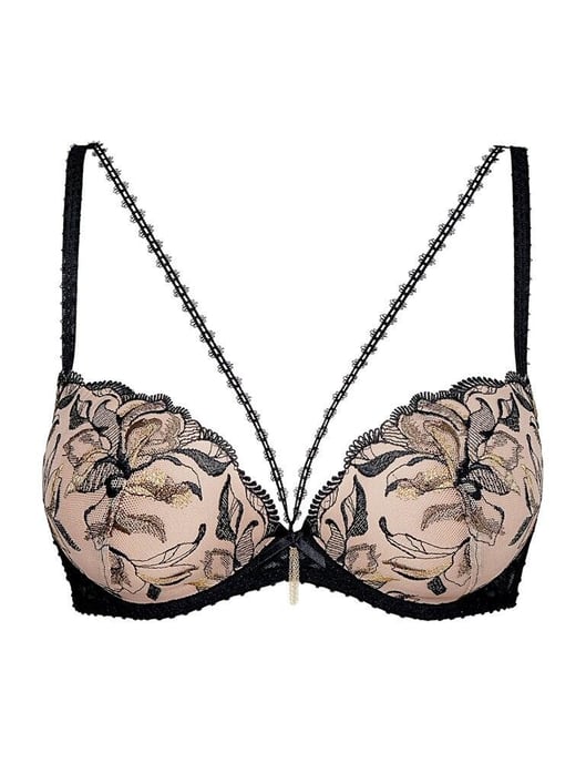 -N Aubade Encre De Chine Moulded Plunge Bra