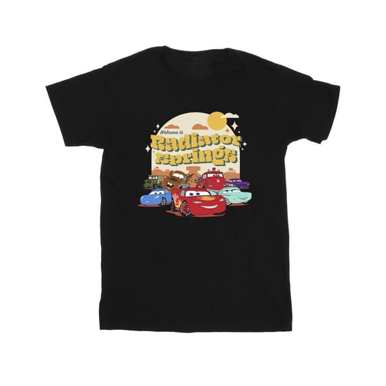 Disney - "Cars Radiator Springs Group" T-Shirt für Jungen (Schwarz) - Image 1