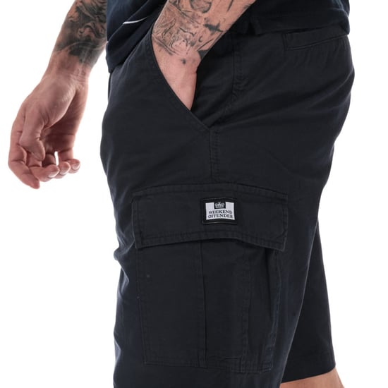 Short Cargo High Desert Weekend Offender Pour Homme en Bleu Marine - Image 5