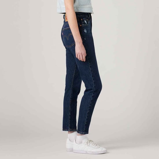 Women's Levis 501 Skinny Jeans in Dark Blue