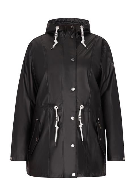 Schmuddelwedda Regenmantel Damen schwarz - Image 1