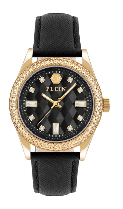 Philipp Plein Königin Damenuhr Schwarz PWCDA0224 - Image 1