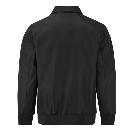 Herren Bomberjacke mit Stehkragen, ¨¹bergangsjacke f¨¹r den Herbst, l?ssige Sportjacke Schwarz - Image 3