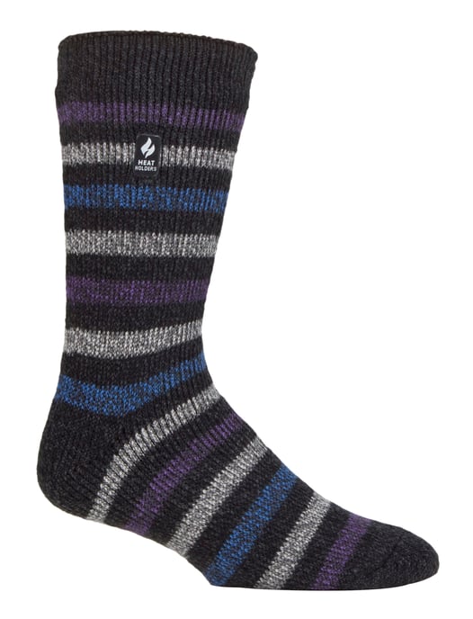Wärmehalter - Herren Extra Dicke Thermosocken für den Winter | Warme Flauschige Fleece Isolierte Socken | Geschenke für Männer - Charcoal (Dublin) - Image 1