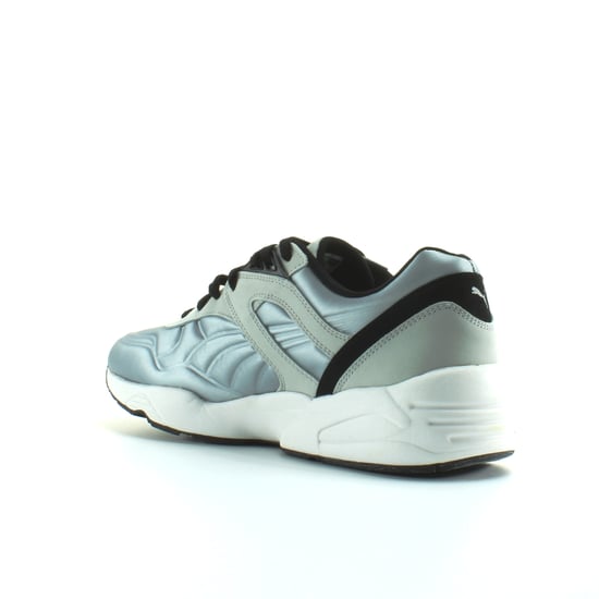 Puma Trinomic R698 Matt & Shine Grey Textile Mens Lace Up Trainers 359305 03