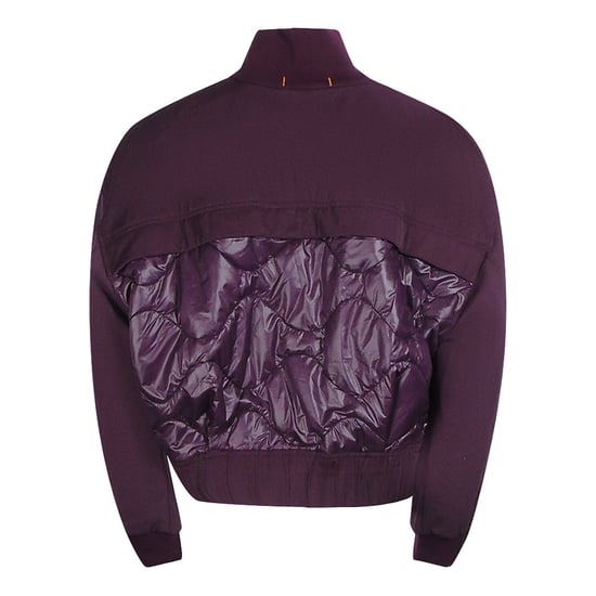 Parajumpers Quarter Zip Turtleneck Fleece Purple Sweatshirt