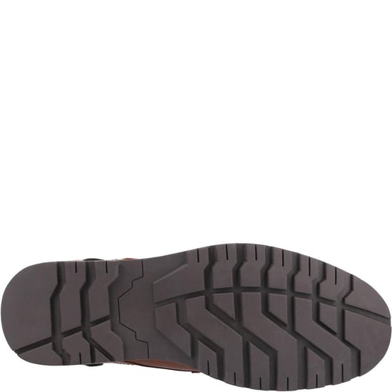 Hush Puppies Herren Dean Lederstiefel (Tan) - Image 4