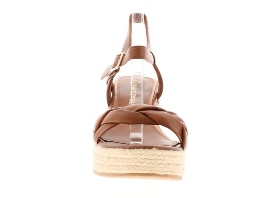 Marco Tozzi Womens Sandals Wedge Maraya Buckle tan