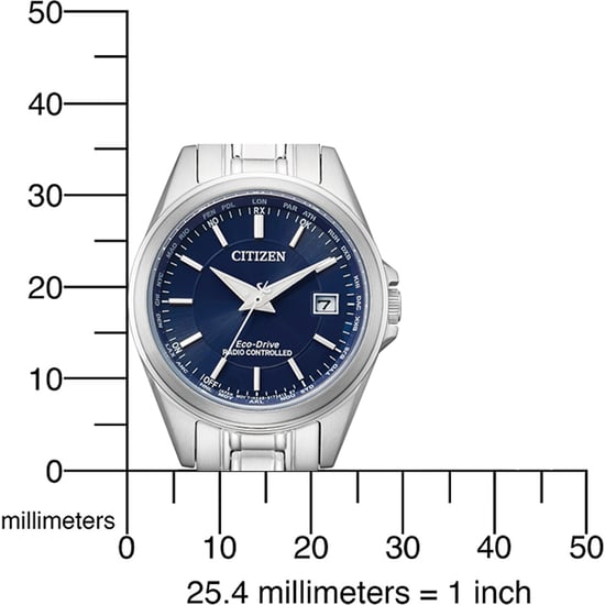 Citizen Silber Damen Armbanduhr EC1180-81L - Image 3