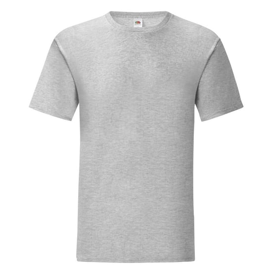 Fruit Of The Loom Mens Iconic T-Shirt (Pack of 5) (Heather Grey)